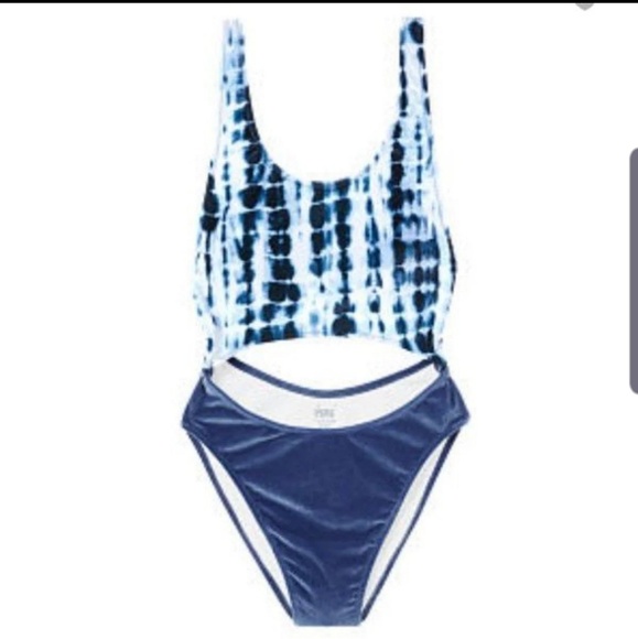 velvet swimsuit one piece